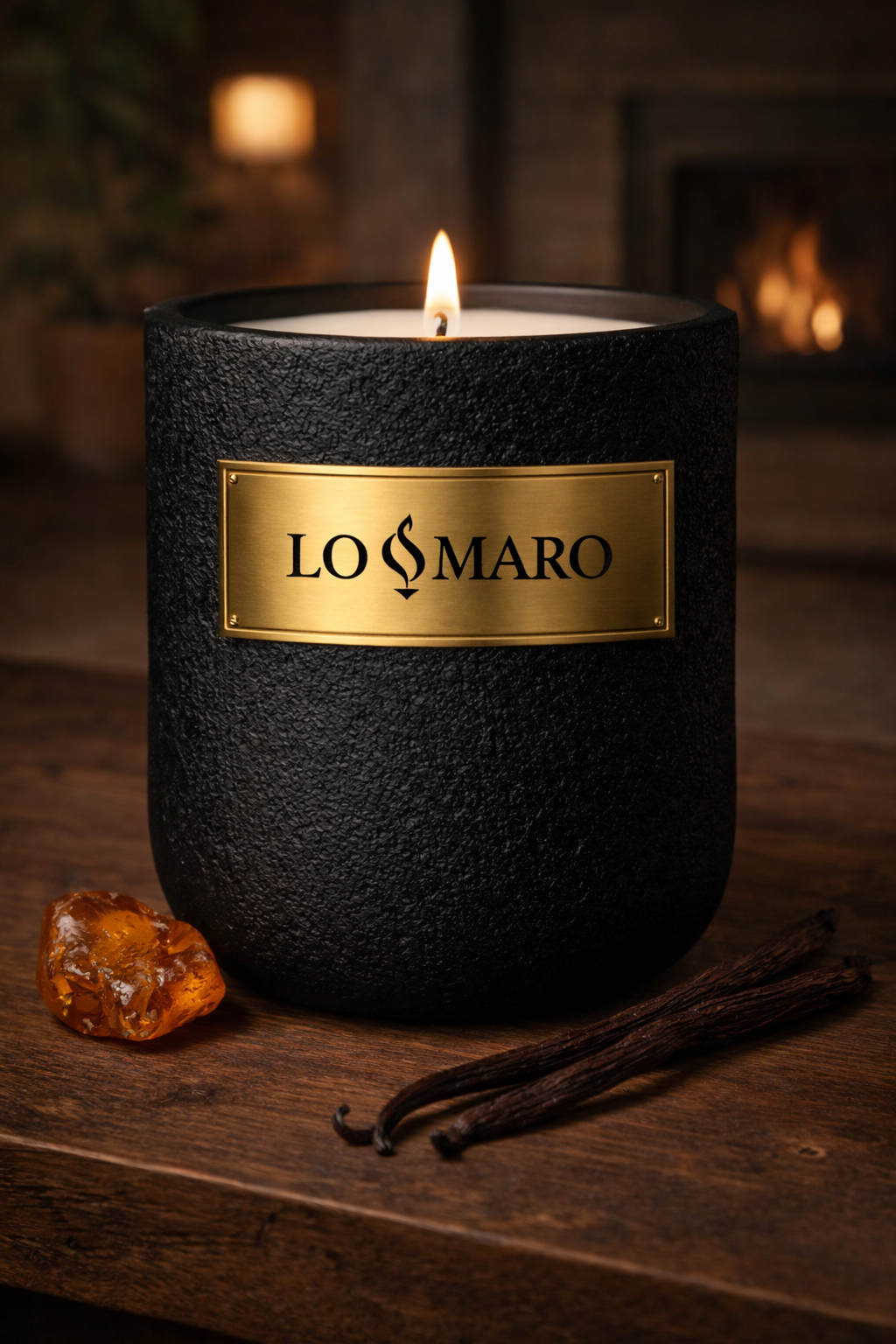 Black Cement - Amber Vanille