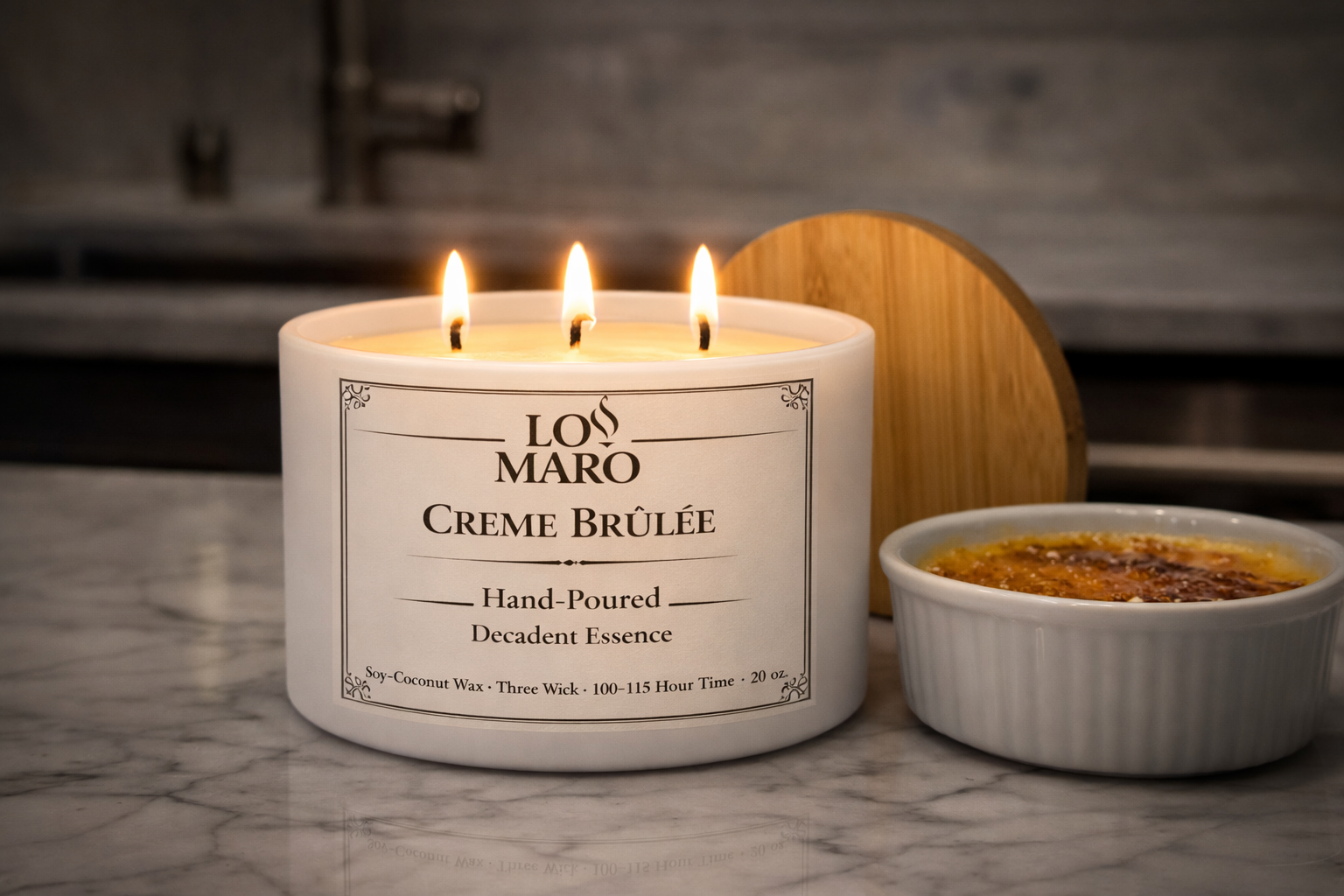 Creme Brûlée - 3 Wick